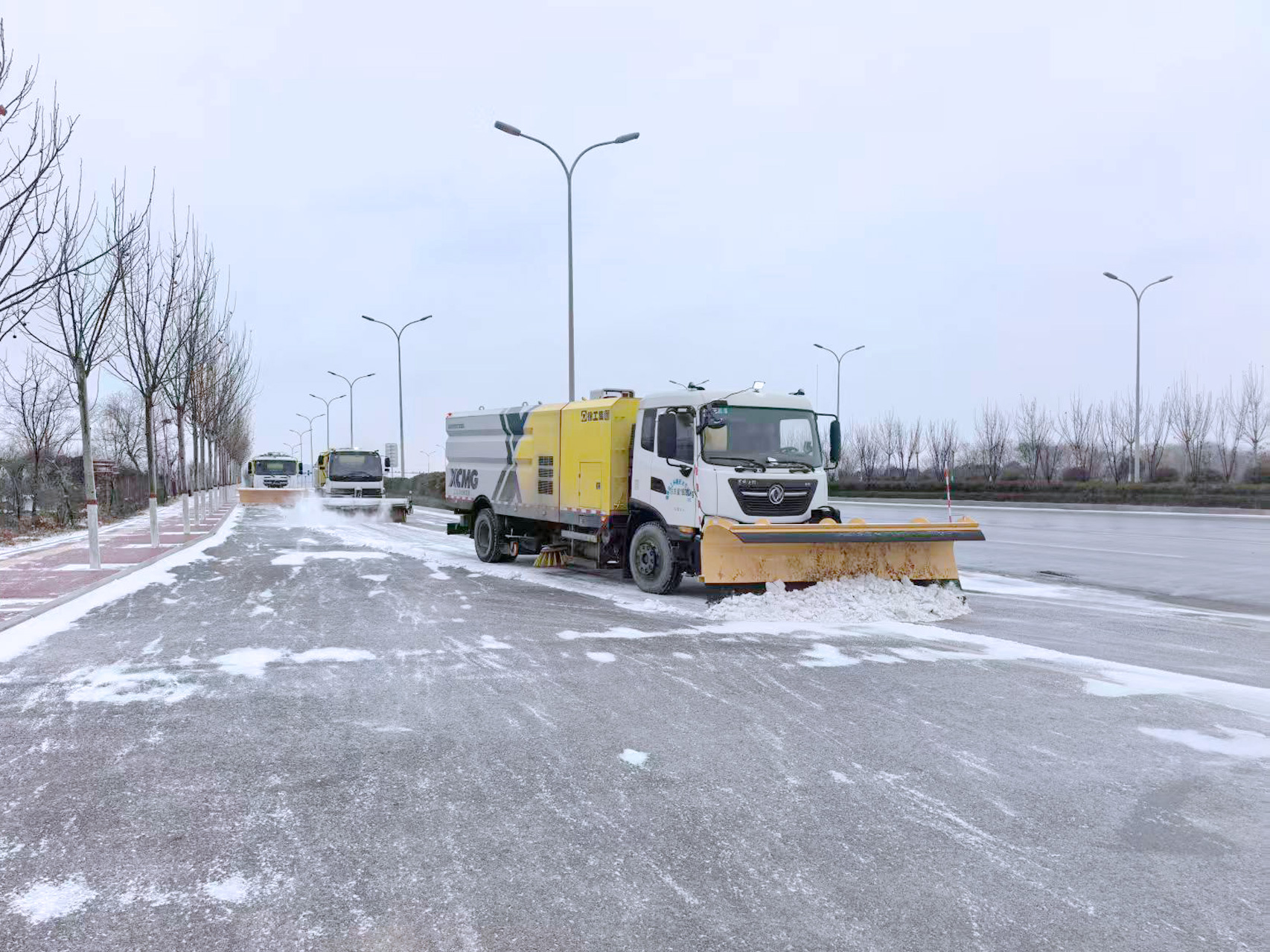 不朽情缘除雪设备在山东 | 雪季无忧，畅行齐鲁