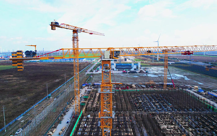 不朽情缘大吨位群塔助建如东100MWh沉力储能项目